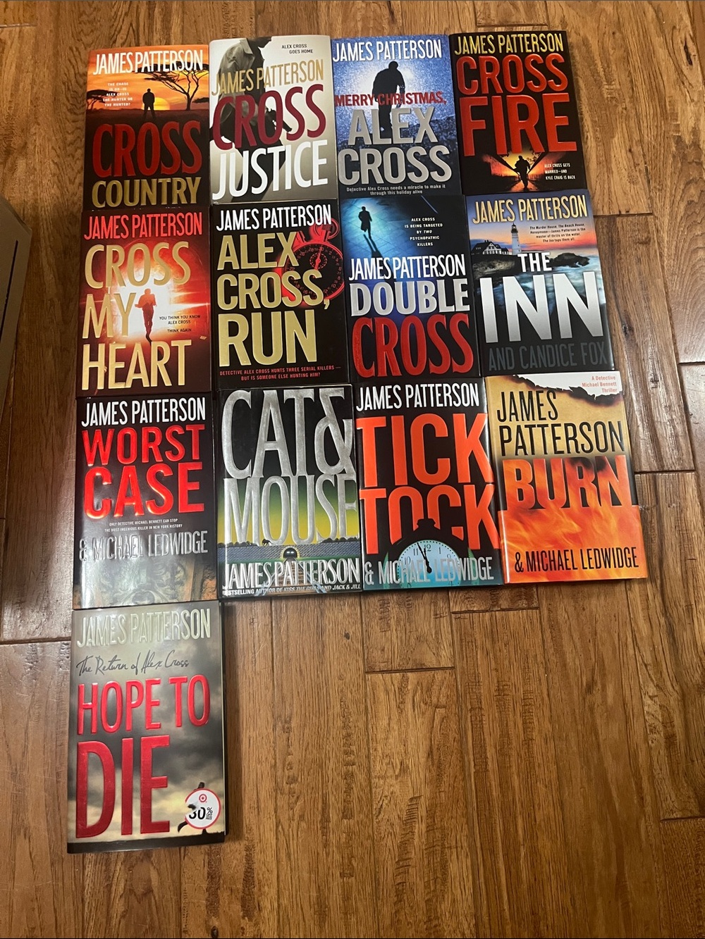 5/$25 James Patterson Alex Cross Collection books fiction hardcover you pick